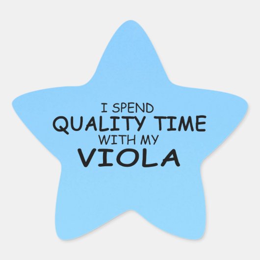 Kwaliteitstijd Viola Star-Sticker Ster Sticker (Voorkant)