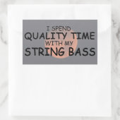 Kwaliteitstijdreeks Rechthoekige Sticker (Tas)