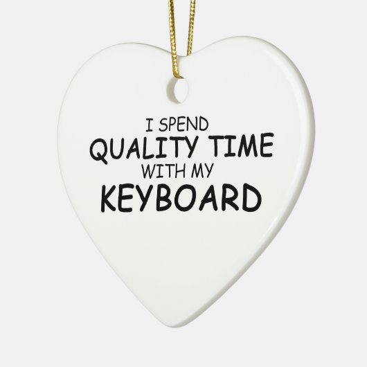 Kwaliteitstijdtoetsenbord Keramisch Ornament (Links)