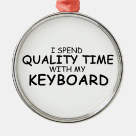 Kwaliteitstijdtoetsenbord Metalen Ornament