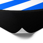 Kwaliteitsvlag Griekenland Poster (Hoek)