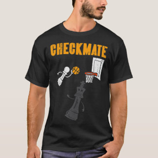 Kwalkvis Pwn Basketball Dunk on King Chess Game T-shirt
