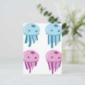 kwallen briefkaart (Staand voorkant)