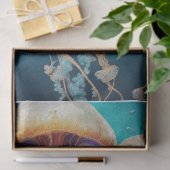 Kwallen Decoupage tissuepapier (Geschenk)