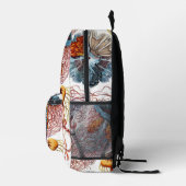  kwallen door Ernst Haeckel, Discomedusae Bedrukte Rugzak (Rechts)