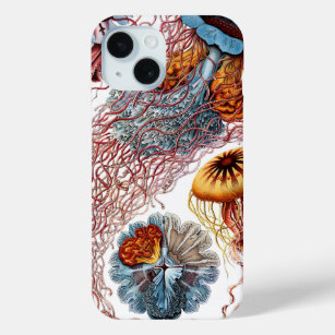  kwallen door Ernst Haeckel, Discomedusae iPhone 15 Case