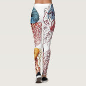  kwallen door Ernst Haeckel, Discomedusae Leggings (Achterkant)