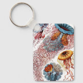 kwallen door Ernst Haeckel, Discomedusae Sleutelhanger (Voorkant)