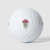 kwallen en bloemen golfballen (Voorkant)