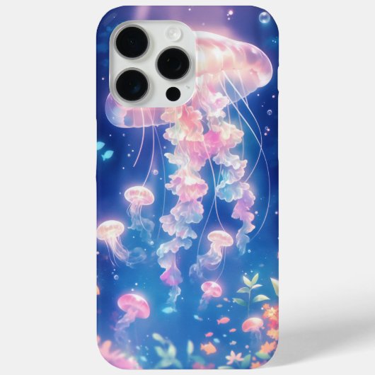 Kwallen Glanzende Geest van de Oceaan Case-Mate iPhone Case (Achterkant)