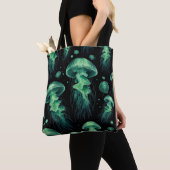 Kwallen Gloeien Tote Bag (Dichtbij)