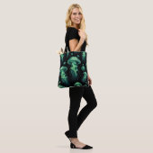 Kwallen Gloeien Tote Bag (Op model)