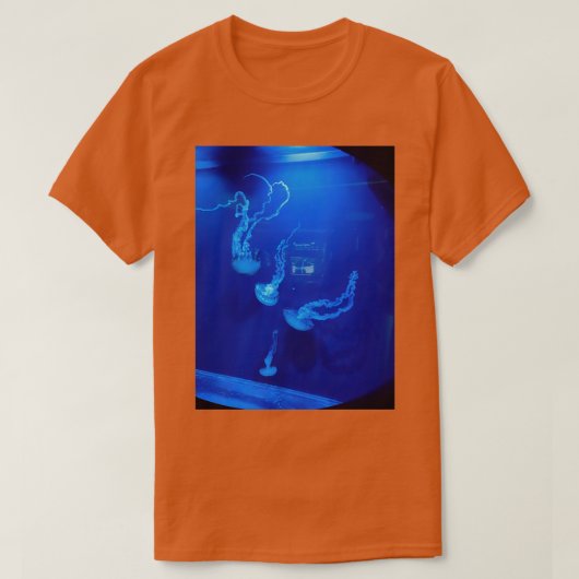 kwallen in blauw t-shirt (Design voorkant)
