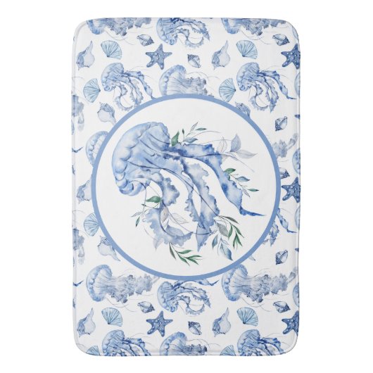 kwallen in de kust badmat (Voorkant Verticaal)