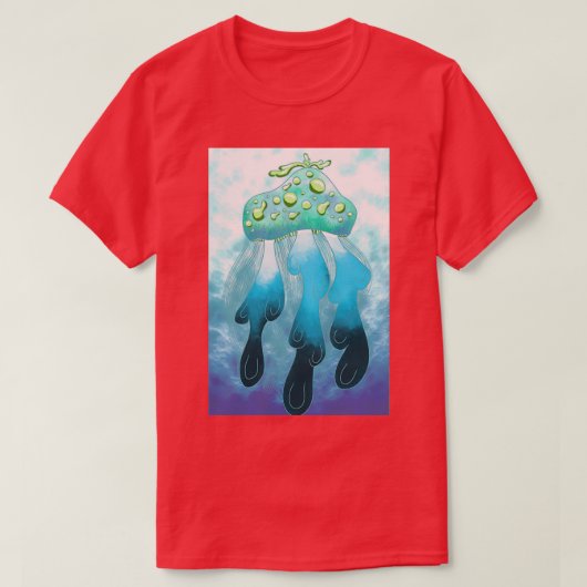 kwallen in de oceaan t-shirt (Design voorkant)