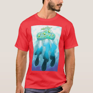 kwallen in de oceaan t-shirt