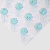 Kwallen in pastel tissuepapier (Detail)