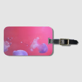 kwallen in roze bagagelabel (Voorkant (horizontaal))
