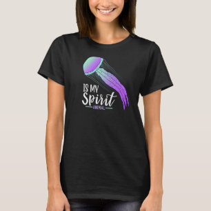 Kwallen is mijn spirituele dier in vrouwen kwallen t-shirt