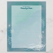 Kwallen Jive beklede papieren vellen (Voorkant)