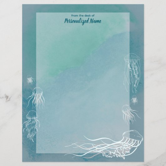 Kwallen Jive ongevoerde papieren vellen (Voorkant)