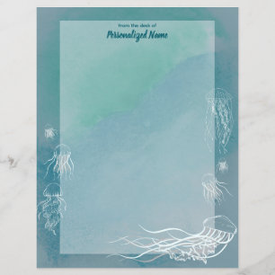 Kwallen Jive ongevoerde papieren vellen