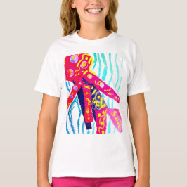 Kwallen kleurrijke zomer t-shirt