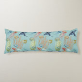 kwallen, koraal en vis lichaamskussen (Voorkant)