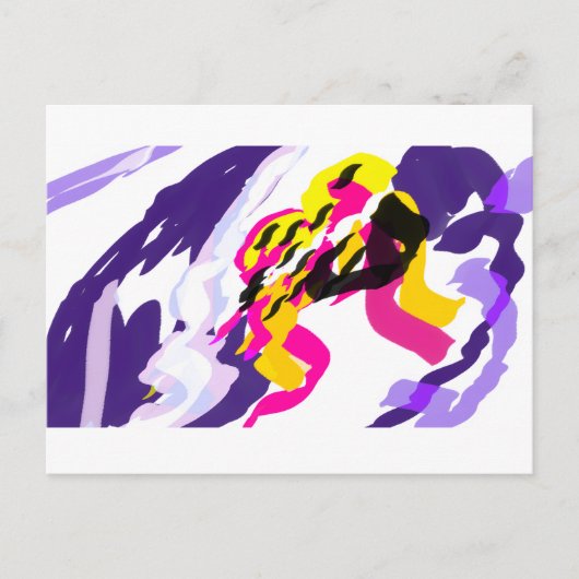 Kwallen leven zomer briefkaart (Voorkant)