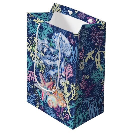 Kwallen Medium Cadeauzakje (Voorkant Gekanteld)