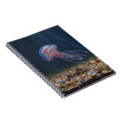 Kwallen met Seashell Ocean Notitieboek (Rechterzijde)