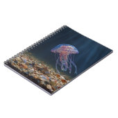 Kwallen met Seashell Ocean Notitieboek (Linkerzijde)