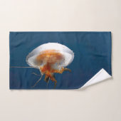 kwallen met Tentacles Animal Underwater Zee Bad Handdoek (Handdoek)