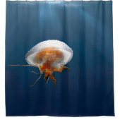 kwallen met Tentacles Animal Underwater Zee Douchegordijn (Voorkant)