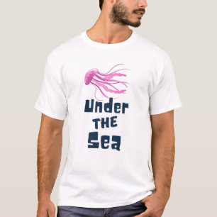 Kwallen onder de zee t-shirt