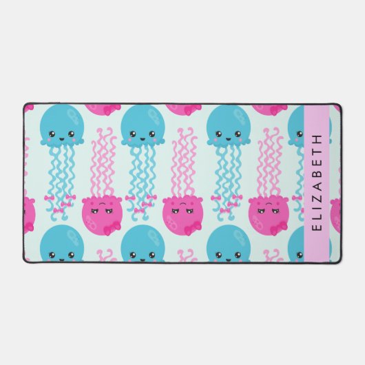 Kwallen Patroon, Leuke kwal, Zee, Jouw naam Bureaumat (Voorkant)