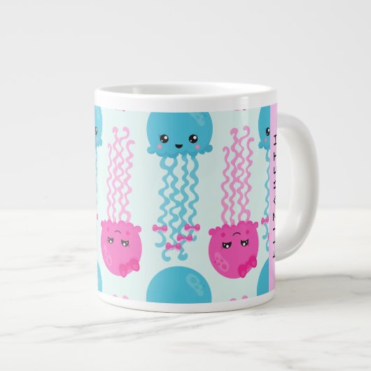 Kwallen Patroon, Leuke kwal, Zee, Jouw naam Grote Koffiekop (Voorkant rechts)