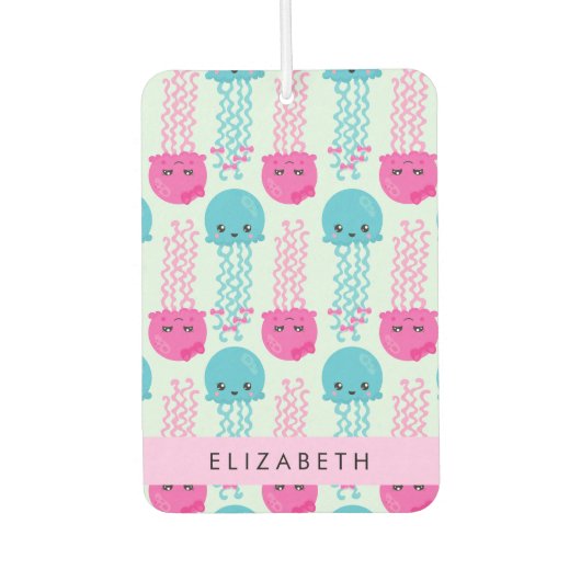 Kwallen Patroon, Leuke kwal, Zee, Jouw naam Luchtverfrisser (Voorkant)