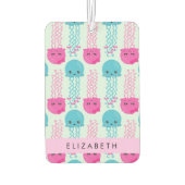 Kwallen Patroon, Leuke kwal, Zee, Jouw naam Luchtverfrisser (Achterkant)