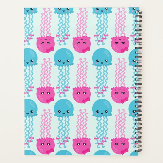 Kwallen Patroon, Leuke kwal, Zee, Jouw naam Planner (Achterkant)