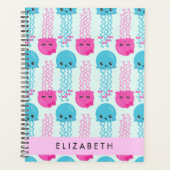 Kwallen Patroon, Leuke kwal, Zee, Jouw naam Planner (Voorkant)