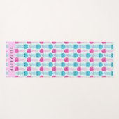 Kwallen Patroon, Leuke kwal, Zee, Jouw naam Yogamat (Voorkant (horizontaal))