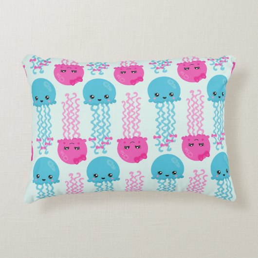 kwallen Patroon, schelvis, Zeeen Accent Kussen (Voorkant)