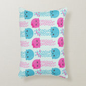 kwallen Patroon, schelvis, Zeeen Accent Kussen (Voorkant(Verticaal))