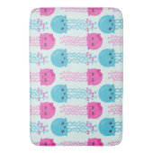 kwallen Patroon, schelvis, Zeeen Badmat (Voorkant Verticaal)