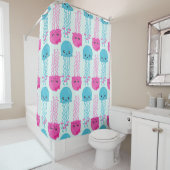 kwallen Patroon, schelvis, Zeeen Douchegordijn (In situ)