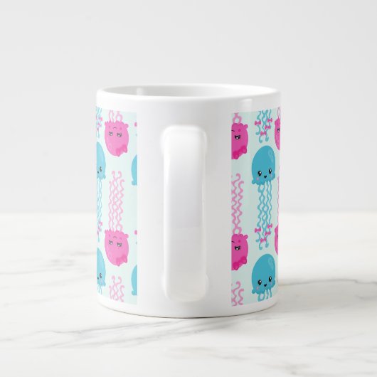 kwallen Patroon, schelvis, Zeeen Grote Koffiekop (Achterkant)