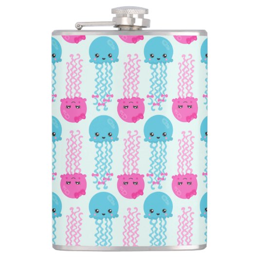 kwallen Patroon, schelvis, Zeeen Heupfles (Voorkant)