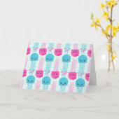 kwallen Patroon, schelvis, Zeeen Kaart (Gele Bloem)