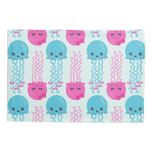 kwallen Patroon, schelvis, Zeeen Kussensloop (Achterkant)